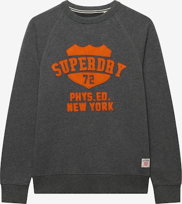 Sweat-shirt 'Athletic' Superdry & Co en gris : devant