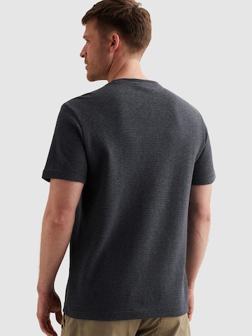 PME Legend Paita 'T-shirt with two-tone stripe pattern and texture' värissä harmaa