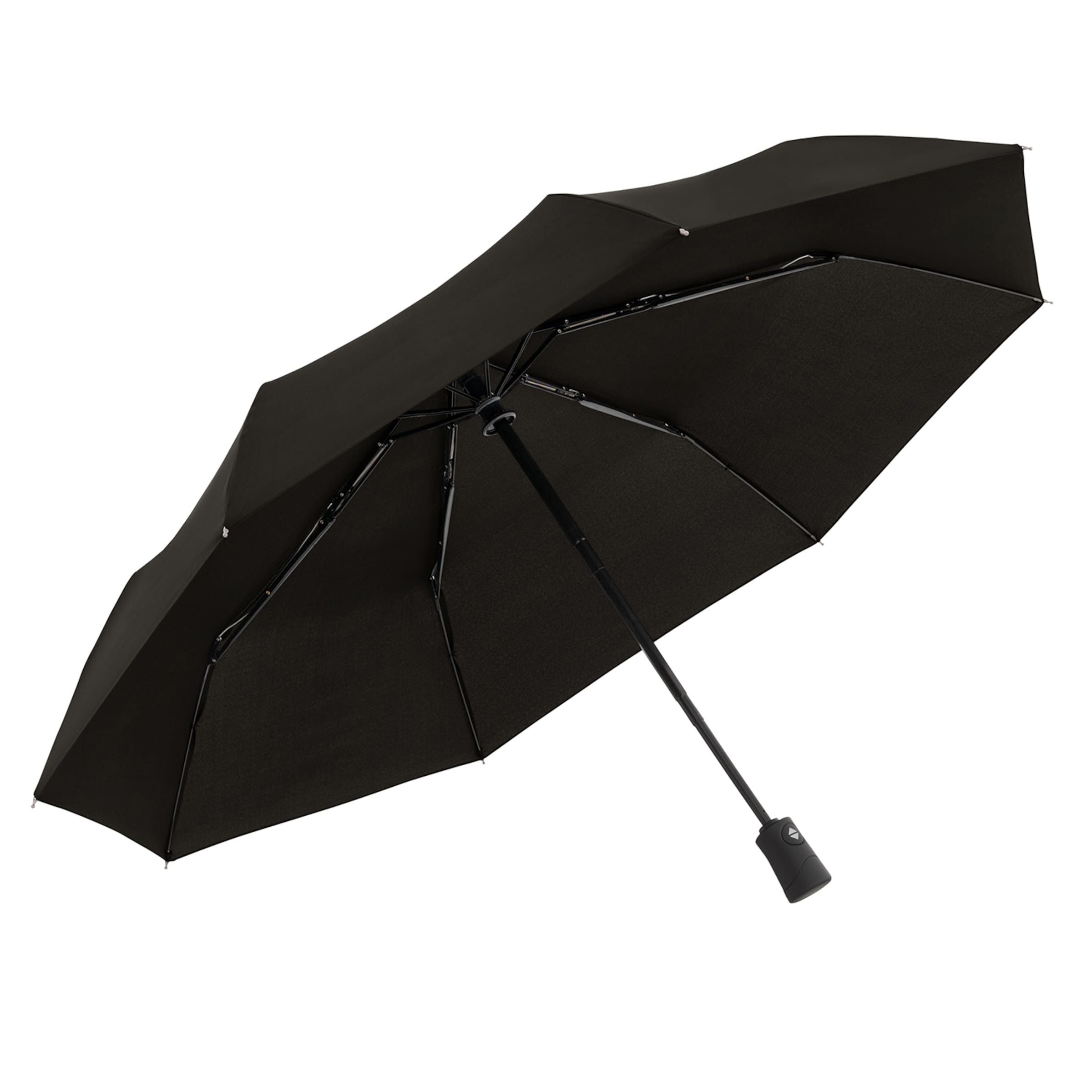 Doppler Paraplu in Zwart: voorkant