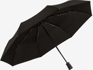 Doppler Paraplu in Zwart: voorkant