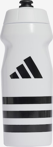 ADIDAS PERFORMANCE Drinking Bottle in White: front