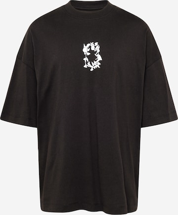 T-Shirt TOPMAN en noir : devant