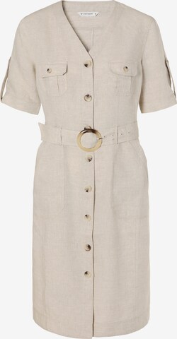 Robe-chemise 'Soforia' TATUUM en beige : devant