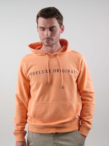 Sweat-shirt 'Benco' Deeluxe en orange : devant