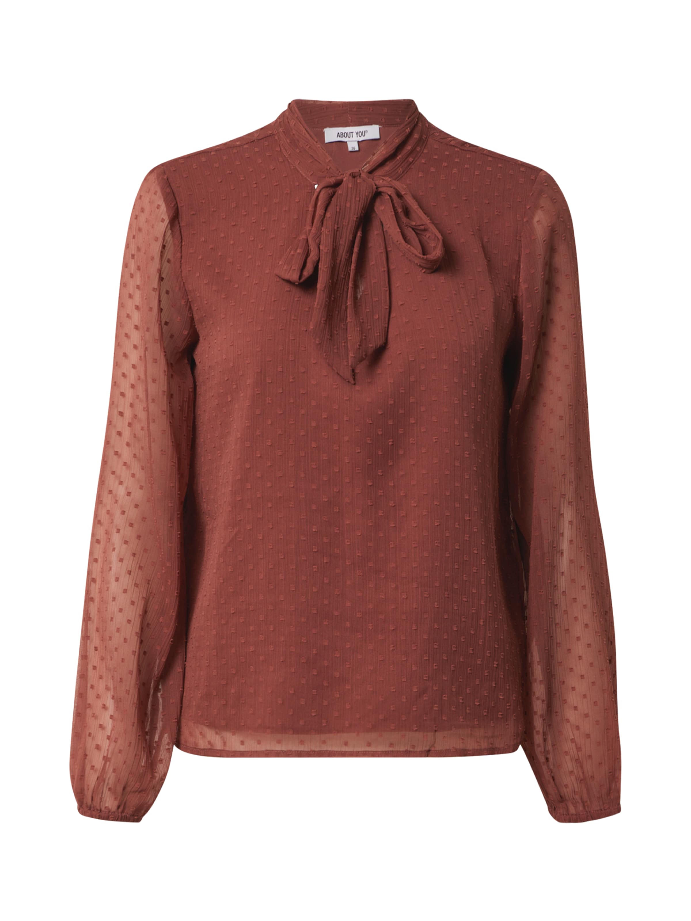Bluză 'Jenna' de la ABOUT YOU pe maro: față