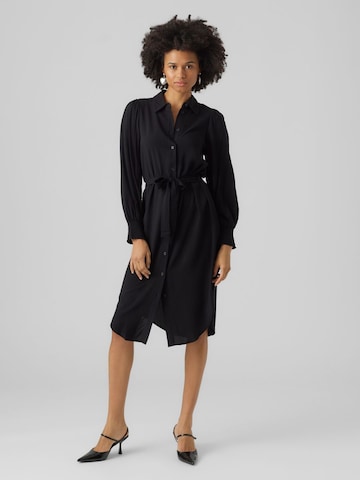 VERO MODA Kleid 'Sara' in Schwarz: predná strana