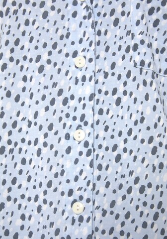 VIVANCE - Pijama de pantalón corto 'Dreams' en azul