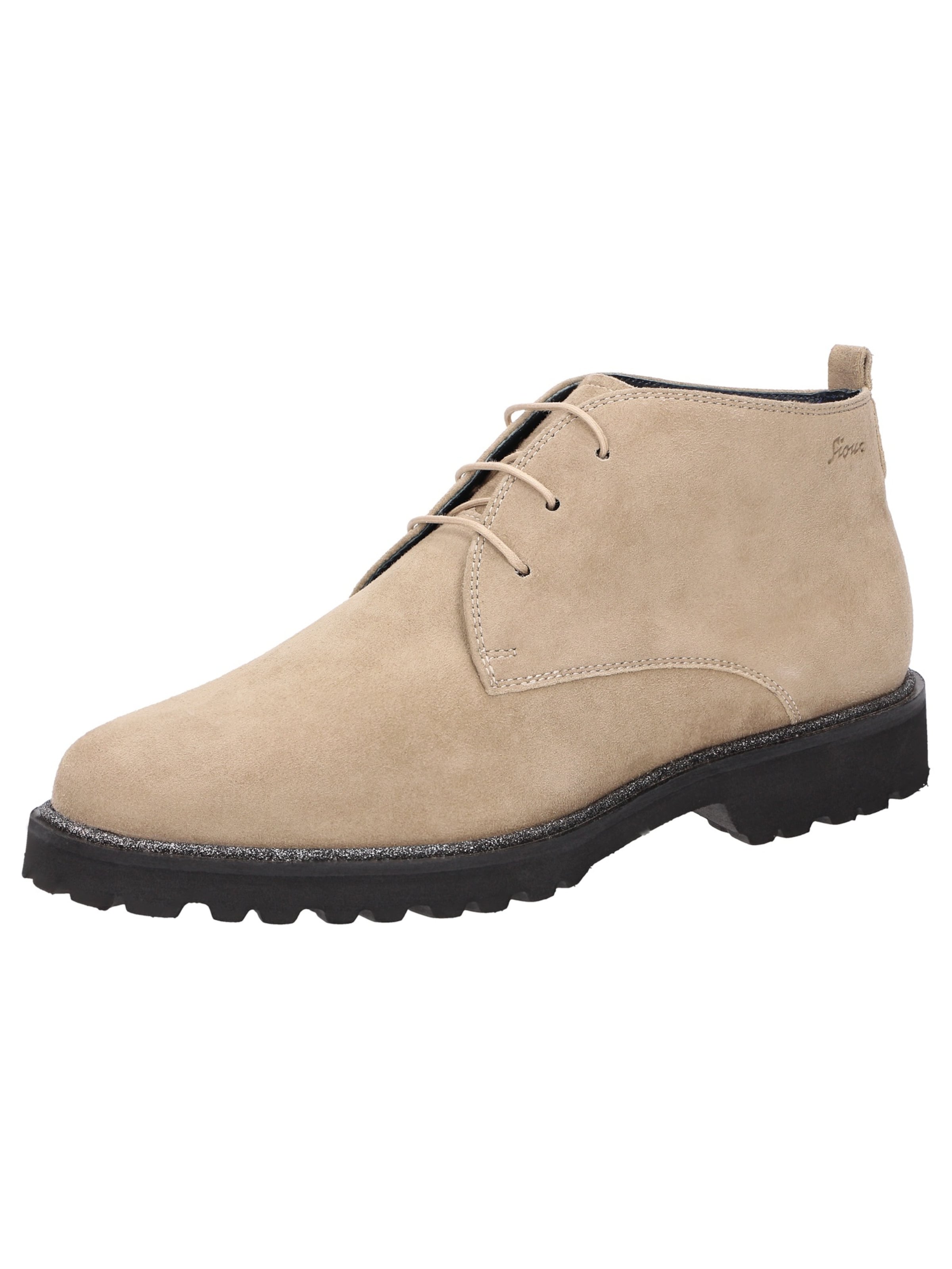 Bottines à lacets ' Meredith-702-H ' SIOUX en beige : devant