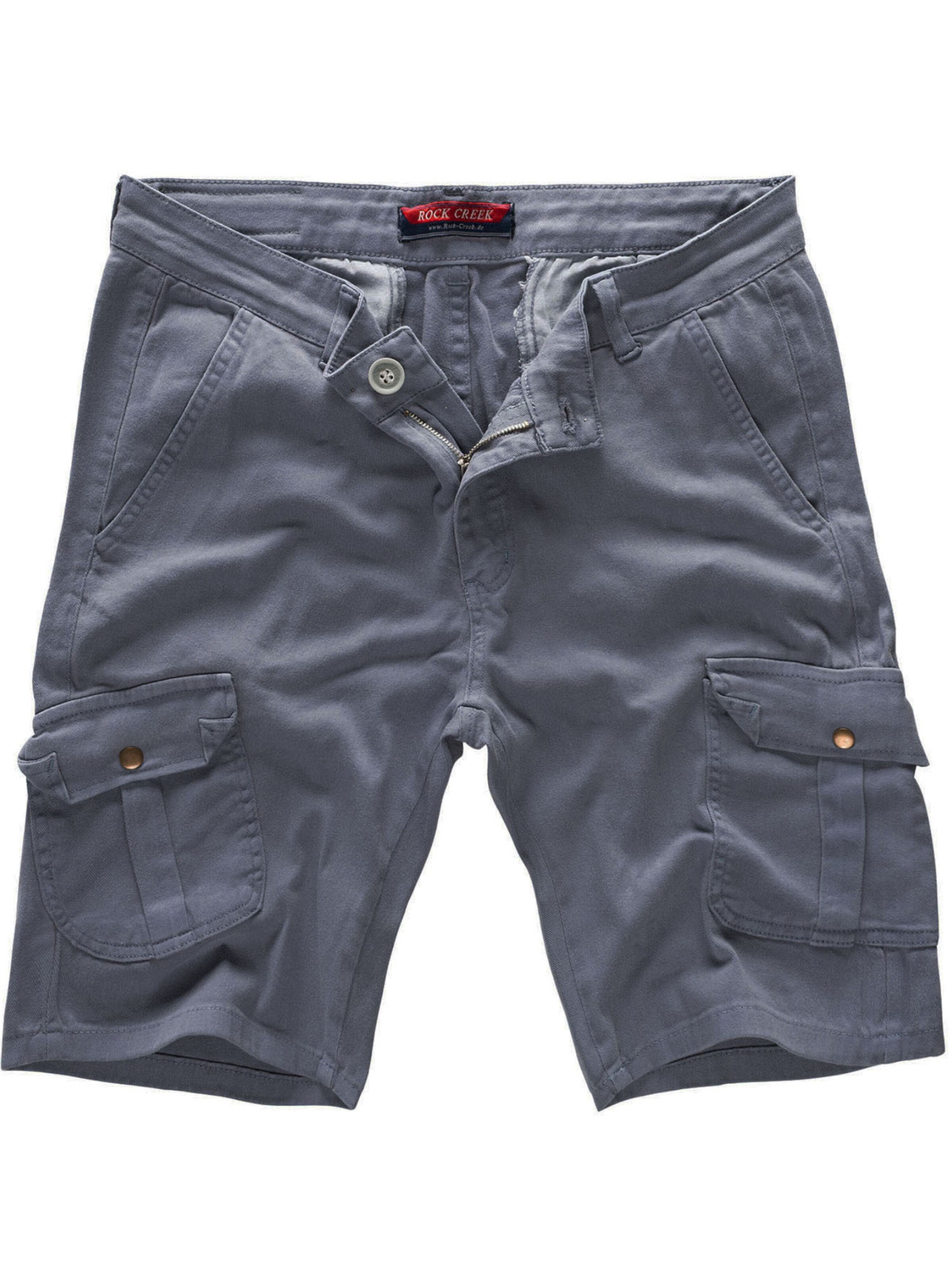 Rock Creek Shorts in Grau: Vorderseite