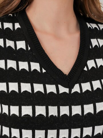 Robes en maille 'Strickkleider' Bigdart en noir