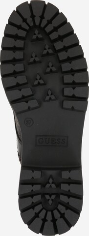 Ghete cu șireturi 'WALKUP' de la GUESS pe maro