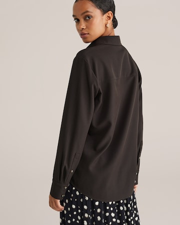 WE Fashion Blúz - barna