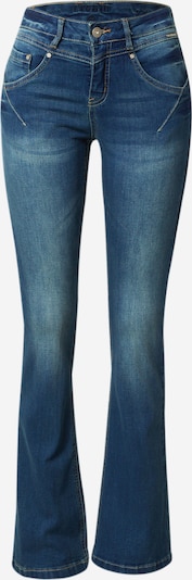 Jeans Cream di colore blu denim, Visualizzazione prodotti