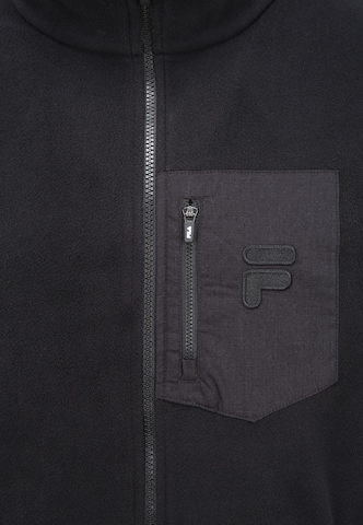 FILA Fleece Jacket 'Men Paxton' in Black
