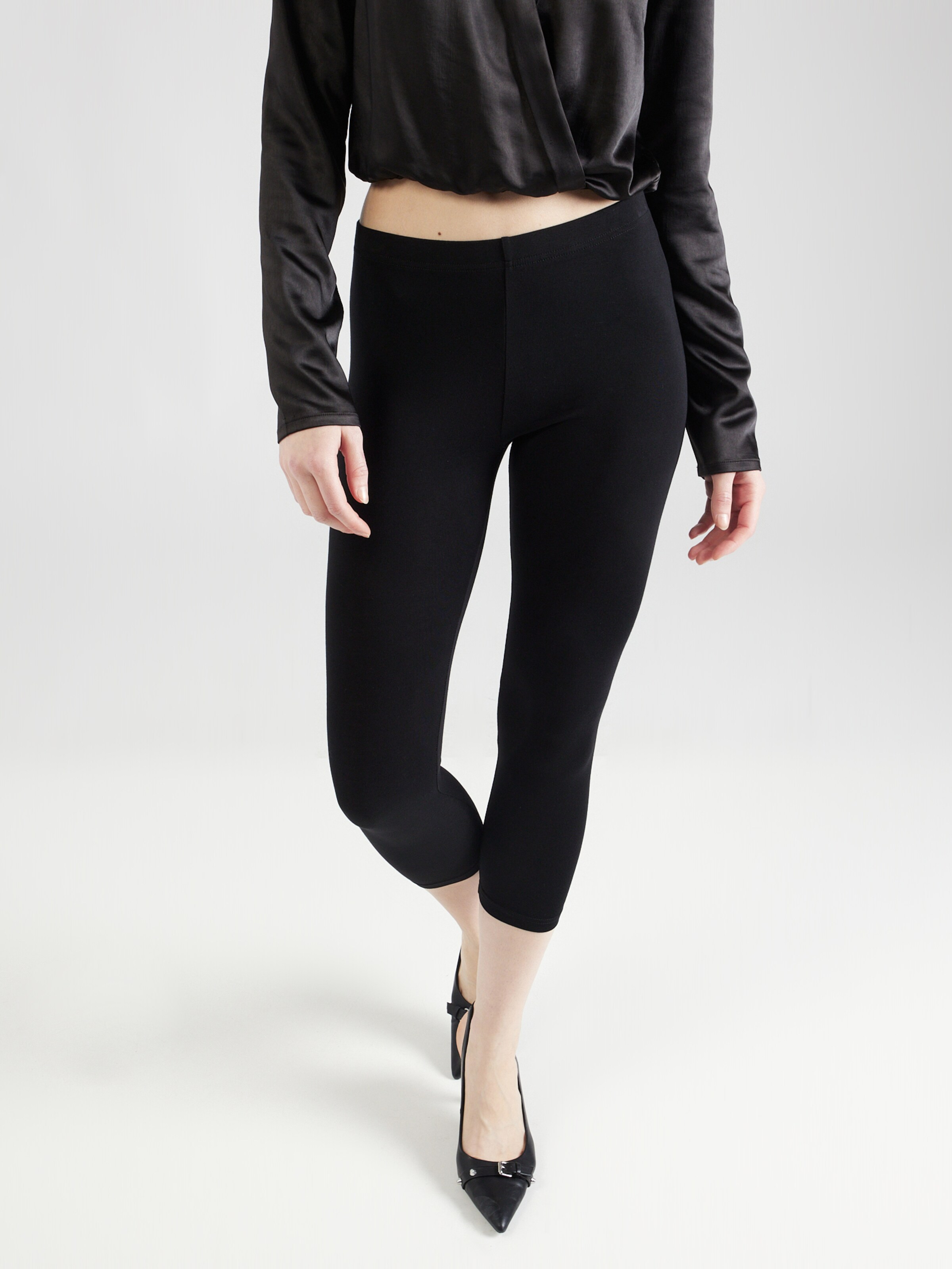 Noa Noa Skinny Leggings Alma in Black ABOUT YOU