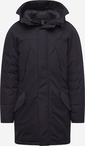 Krakatau Winter Parka 'MARCASITE' in Black: front