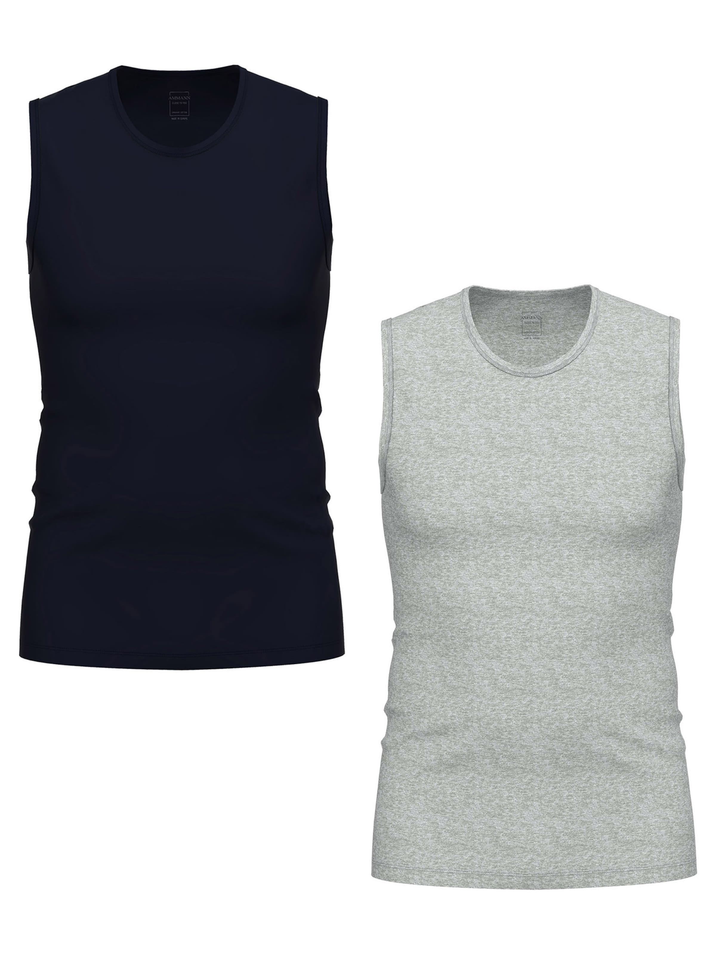 Maillot de corps ' Close To You ' Ammann en bleu : devant