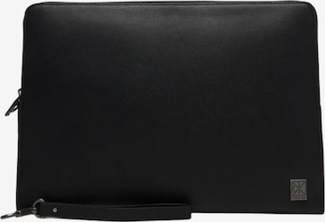 Calvin Klein Laptop bag 'CALVIN KLEIN EMBLEM HW LAPTOP SLEEVE BORSA' in Black: front