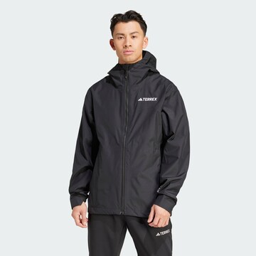ADIDAS TERREX Outdoorjacke 'Multi' in Schwarz: Vorderseite