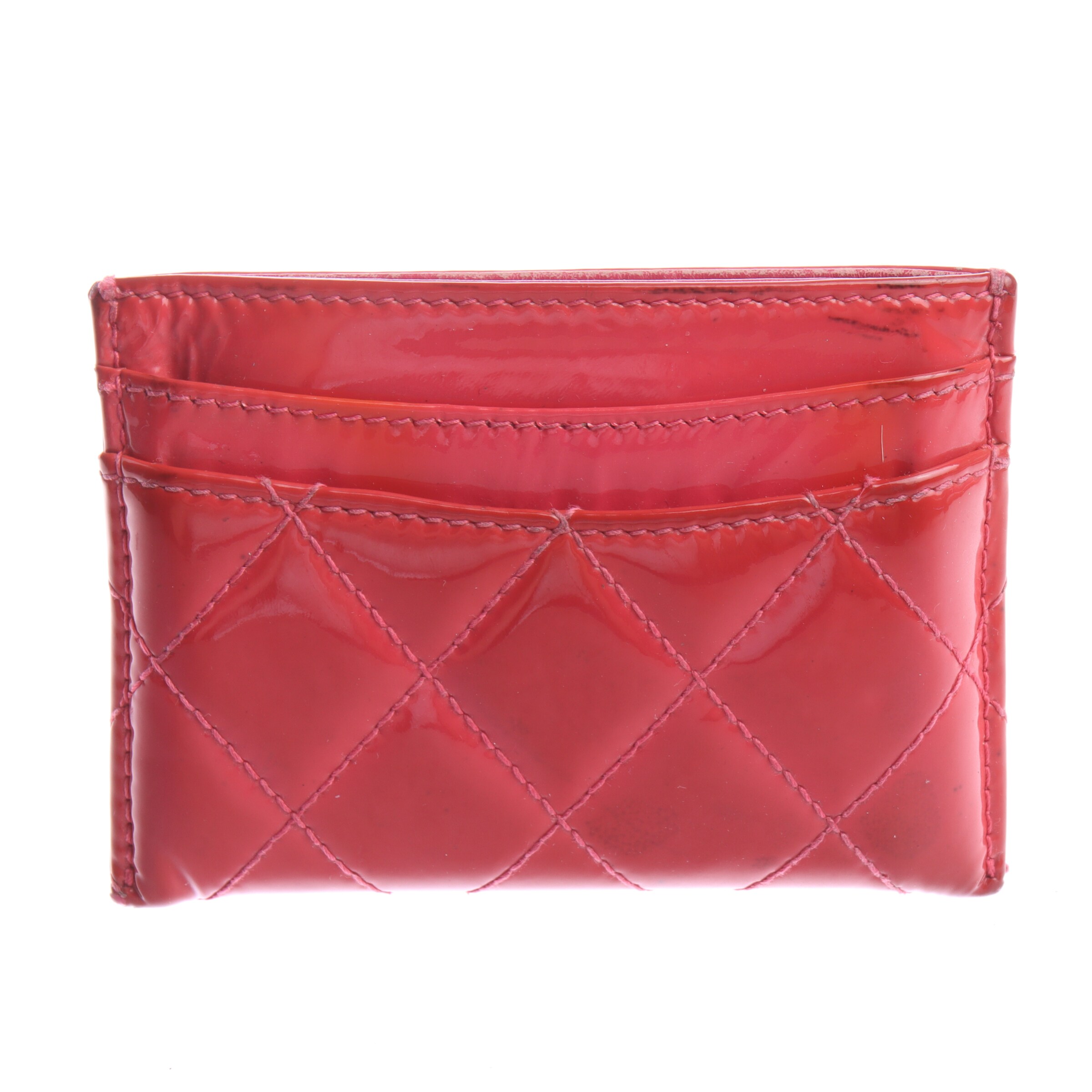 CHANEL Geldbörse / Etui One Size in Rot