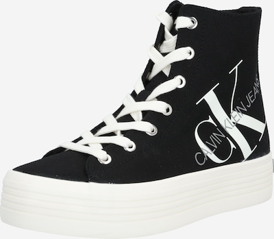 Calvin Klein Jeans Hög sneaker 'ZOREDA' i svart / vit, Produktvy