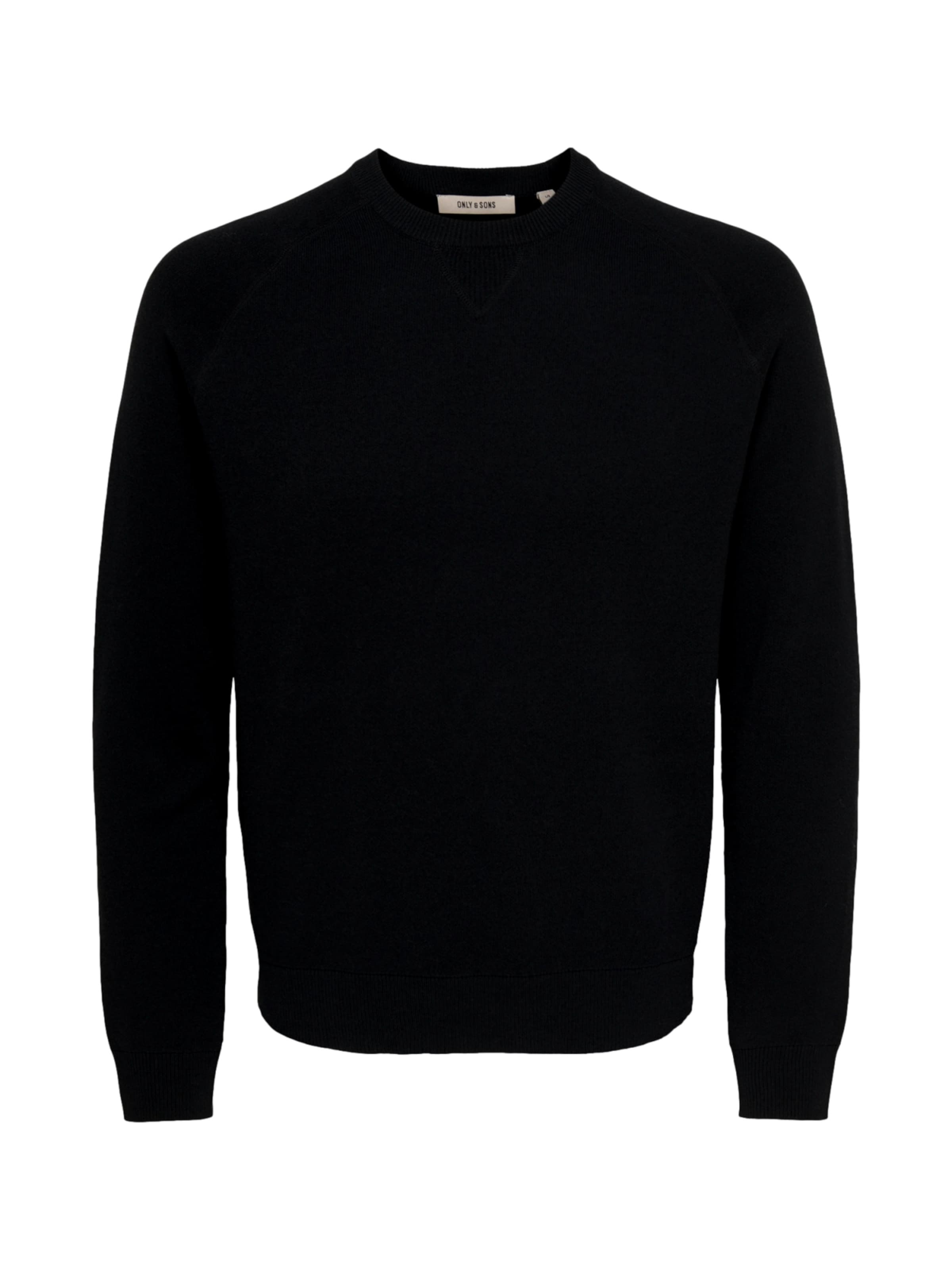 Pullover 'ONSVILLAS' di Only & Sons in nero: frontale