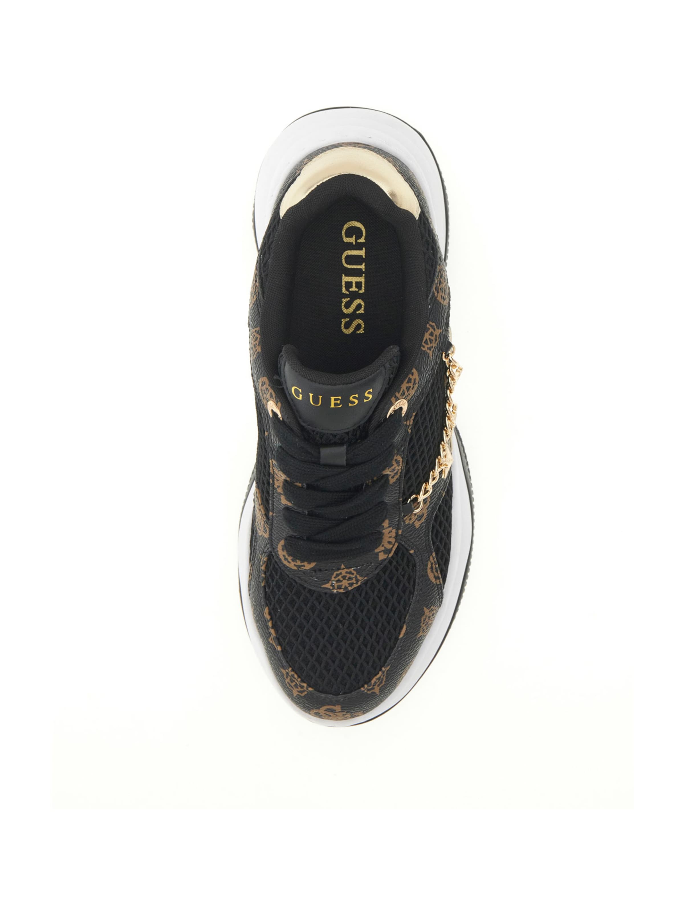 GUESS Platform trainers 'HARPAA' in Black