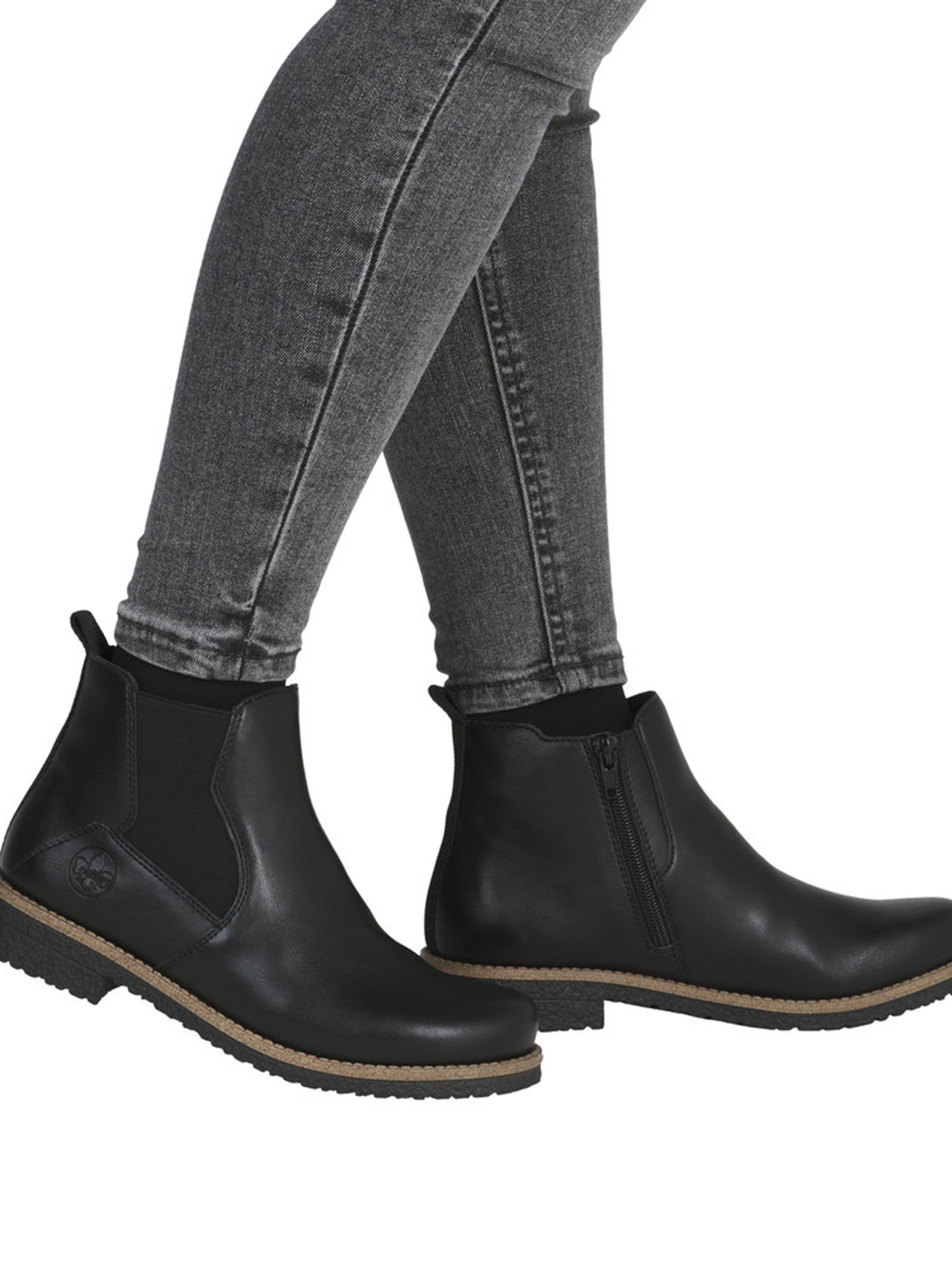 RiekerChelsea čizme - crna boja