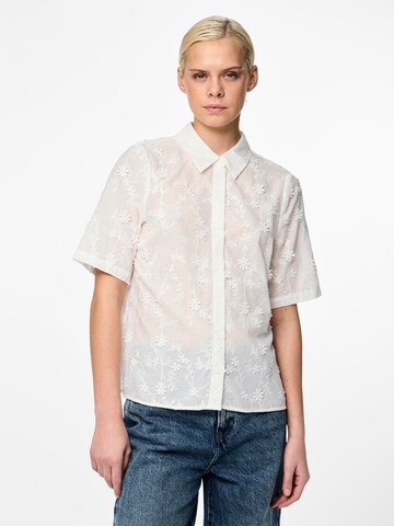 PIECES - Blusa 'PCNolax' en blanco: frente