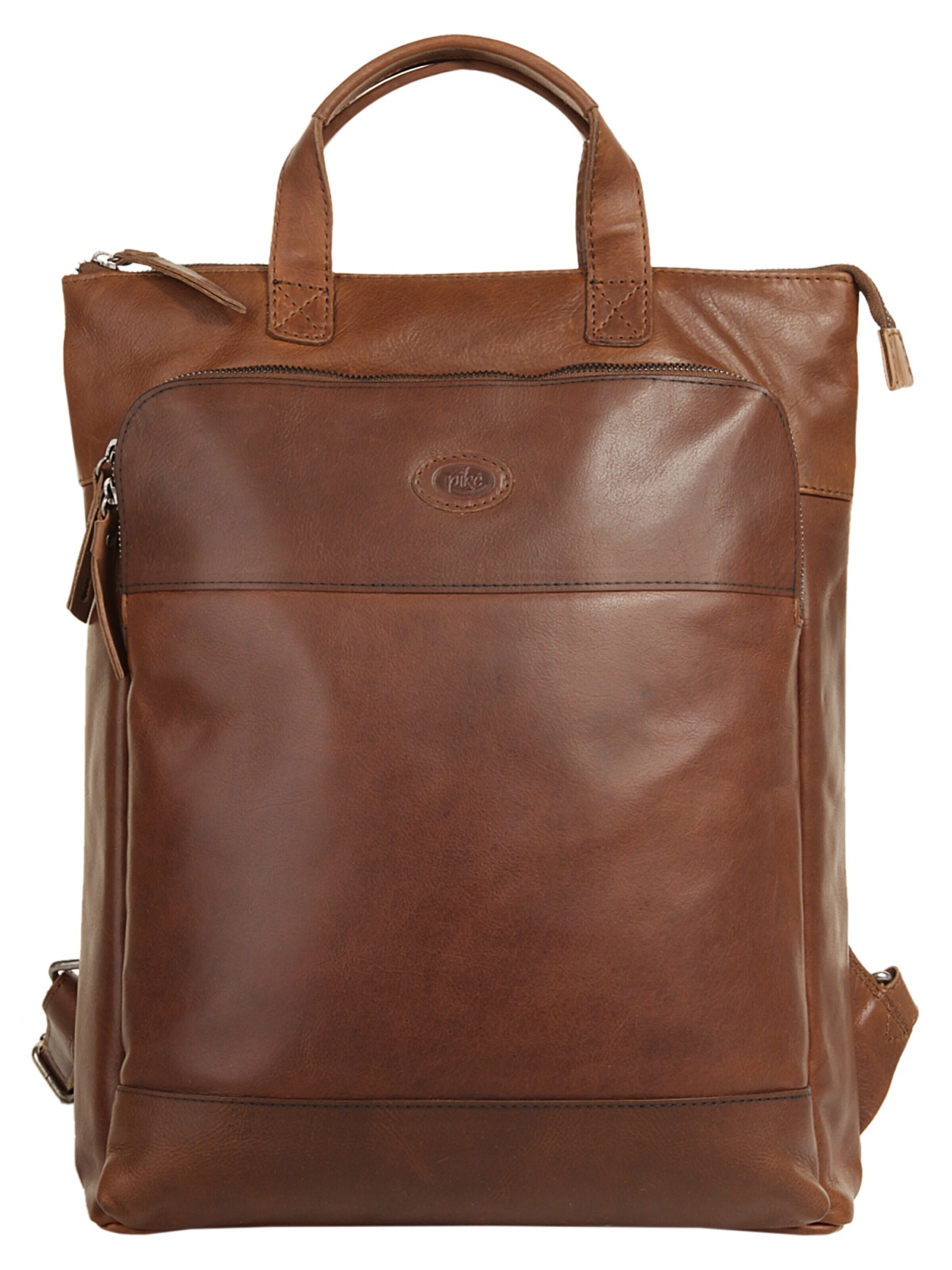 piké - Mochila en marrón: frente