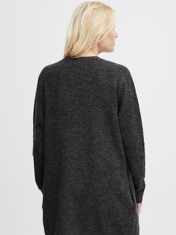 Fransa Knit Cardigan 'SANNY' in Grey