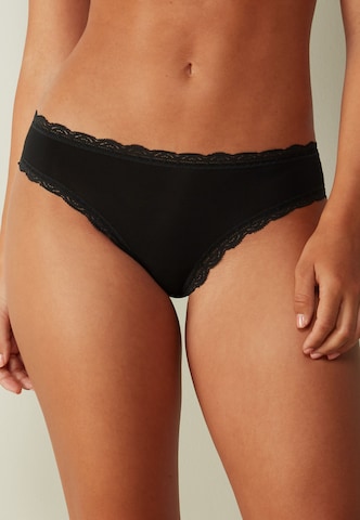 INTIMISSIMI Panty in Black: front