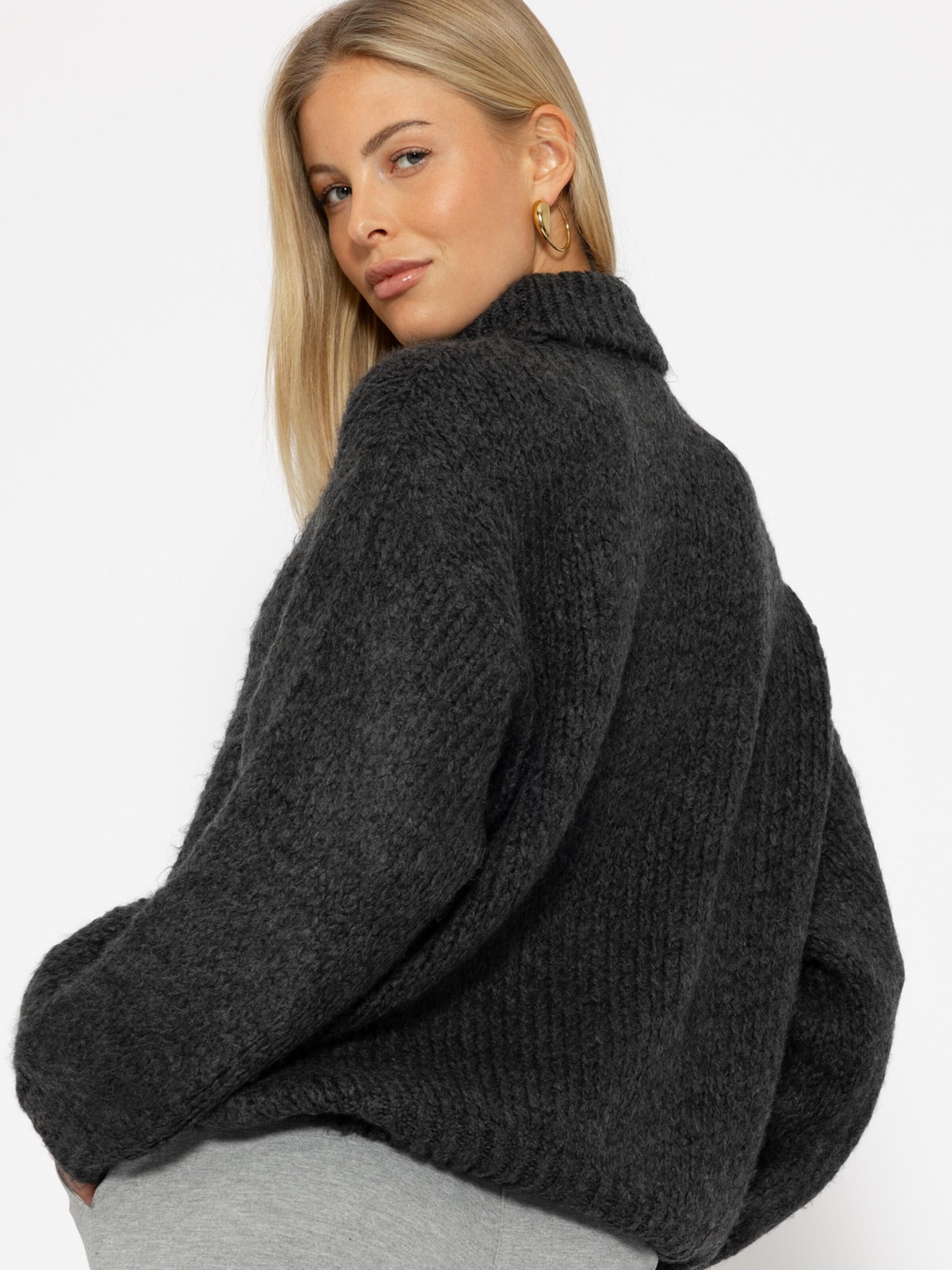 SASSYCLASSY Oversizepullover‌ in Grau