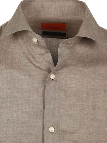 Suitable Comfort fit Button Up Shirt in Grey