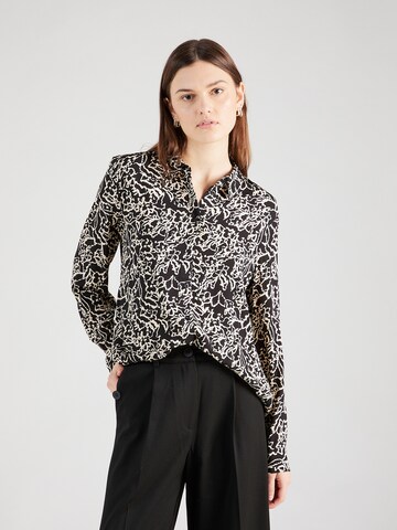 s.Oliver Blouse in Zwart: voorkant