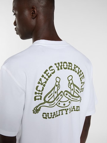 DICKIES Μπλουζάκι 'Bettsville' σε λευκό