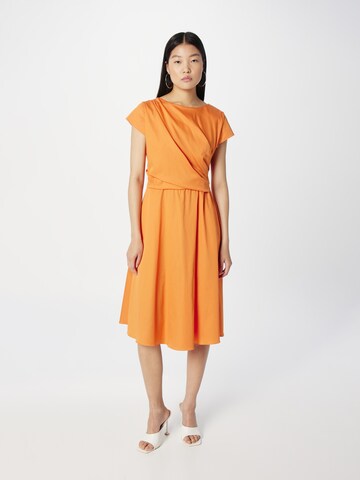 SWING Dress in Orange: front