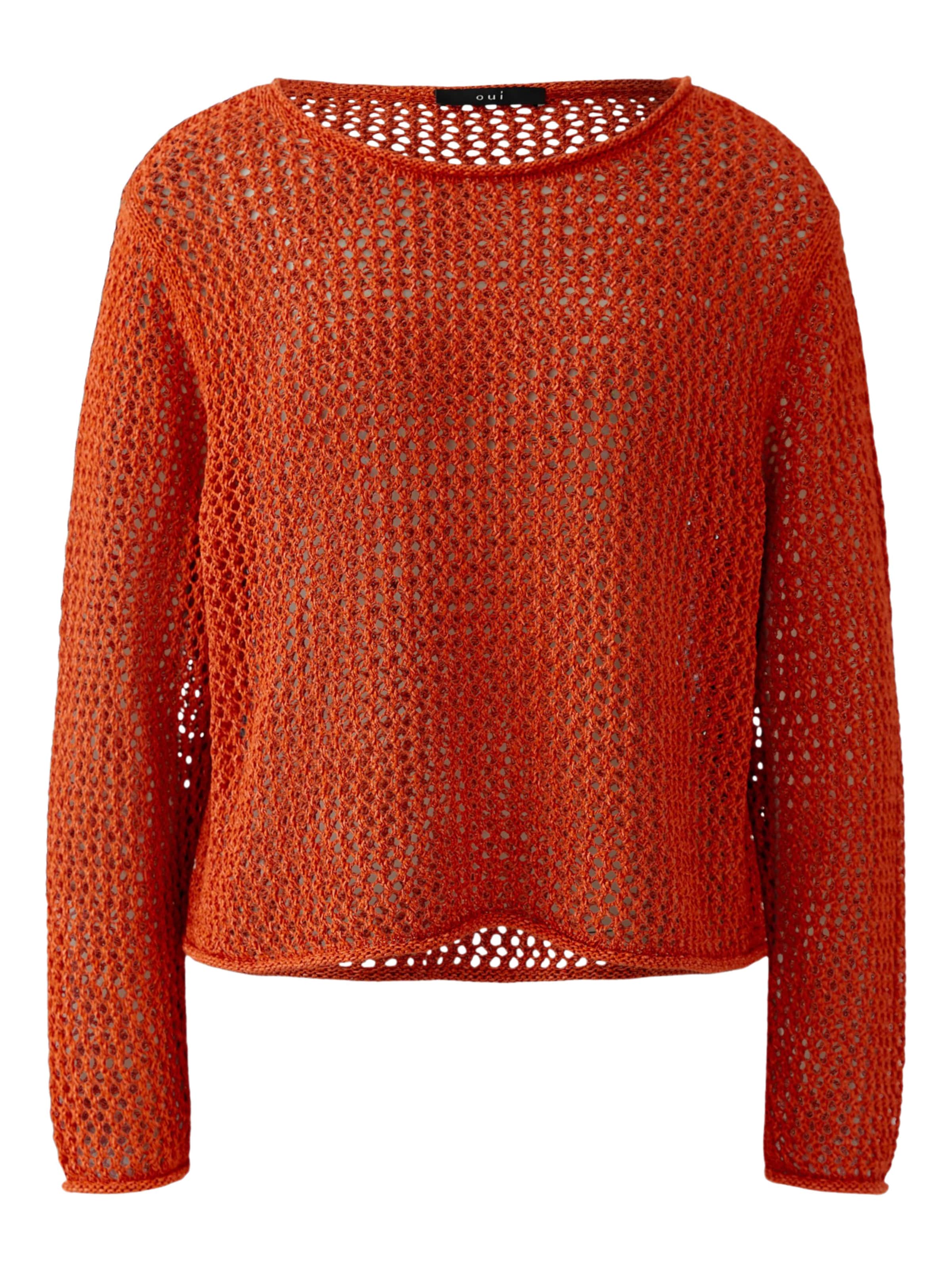 OUI Pullover in Orange: Vorderseite