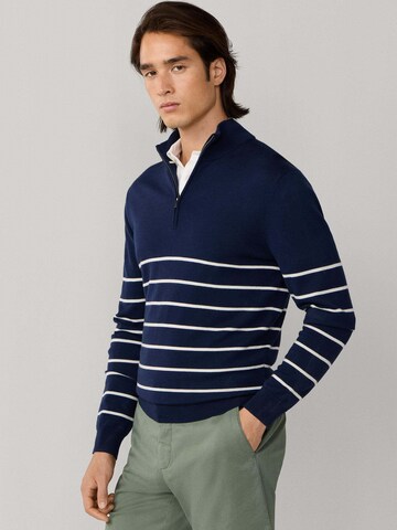 Hackett London Pullover in Blau