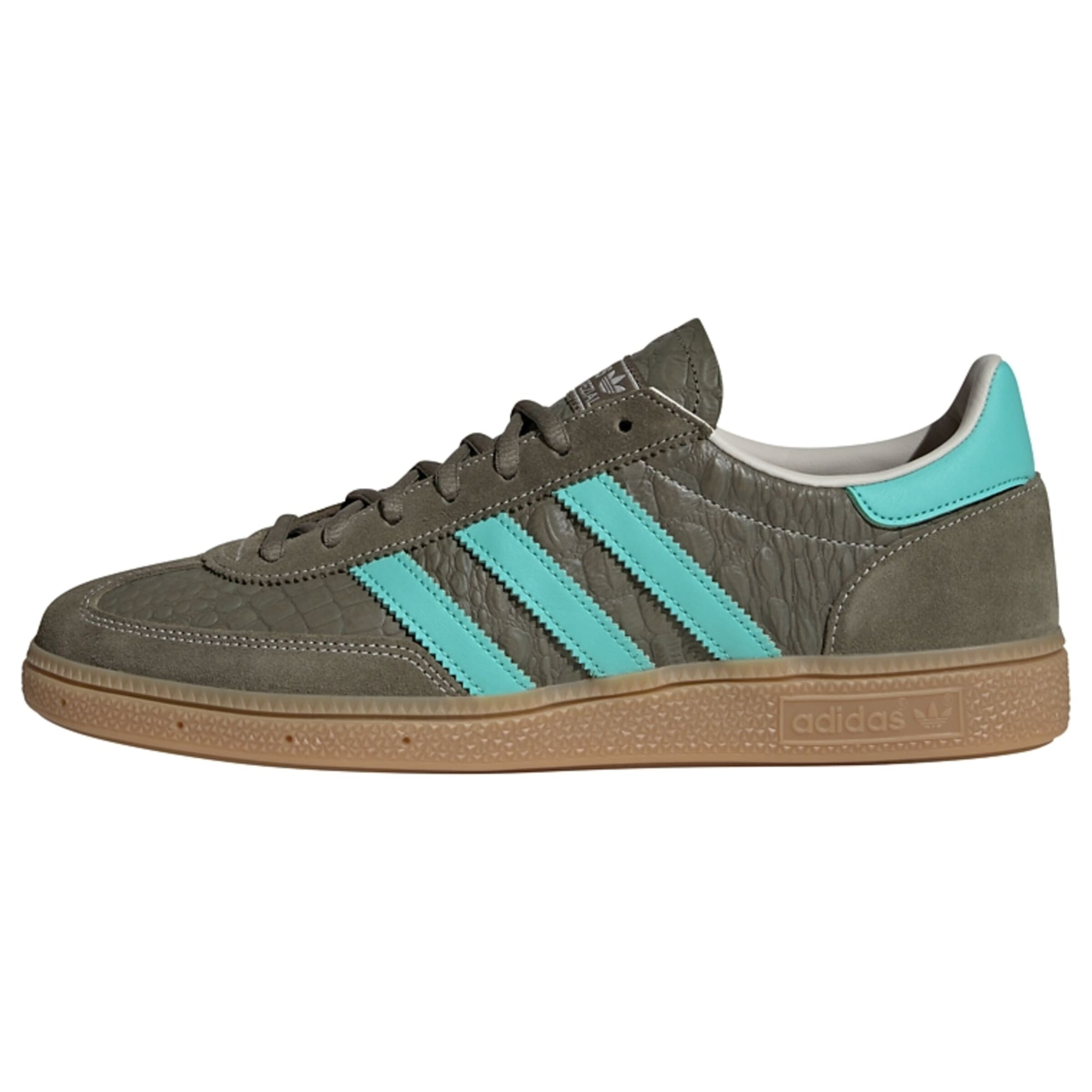 ADIDAS ORIGINALS Platform trainers 'Handball Spezial' in Green: front