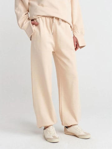 Pantalon de sport Dilvin en beige : devant