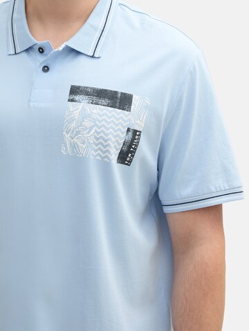 TOM TAILOR Men + Poloshirt in Blau