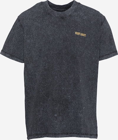 Night Addict T-Shirt in hellgelb / dunkelgrau / weiß, Produktansicht