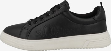 s.Oliver Sneakers laag in Zwart