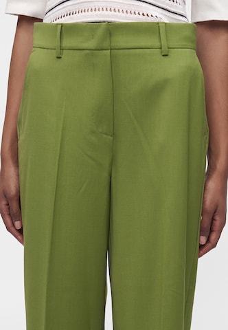 Weekend Max Mara Широкий Плиссированные брюки 'VISIVO' в Зеленый