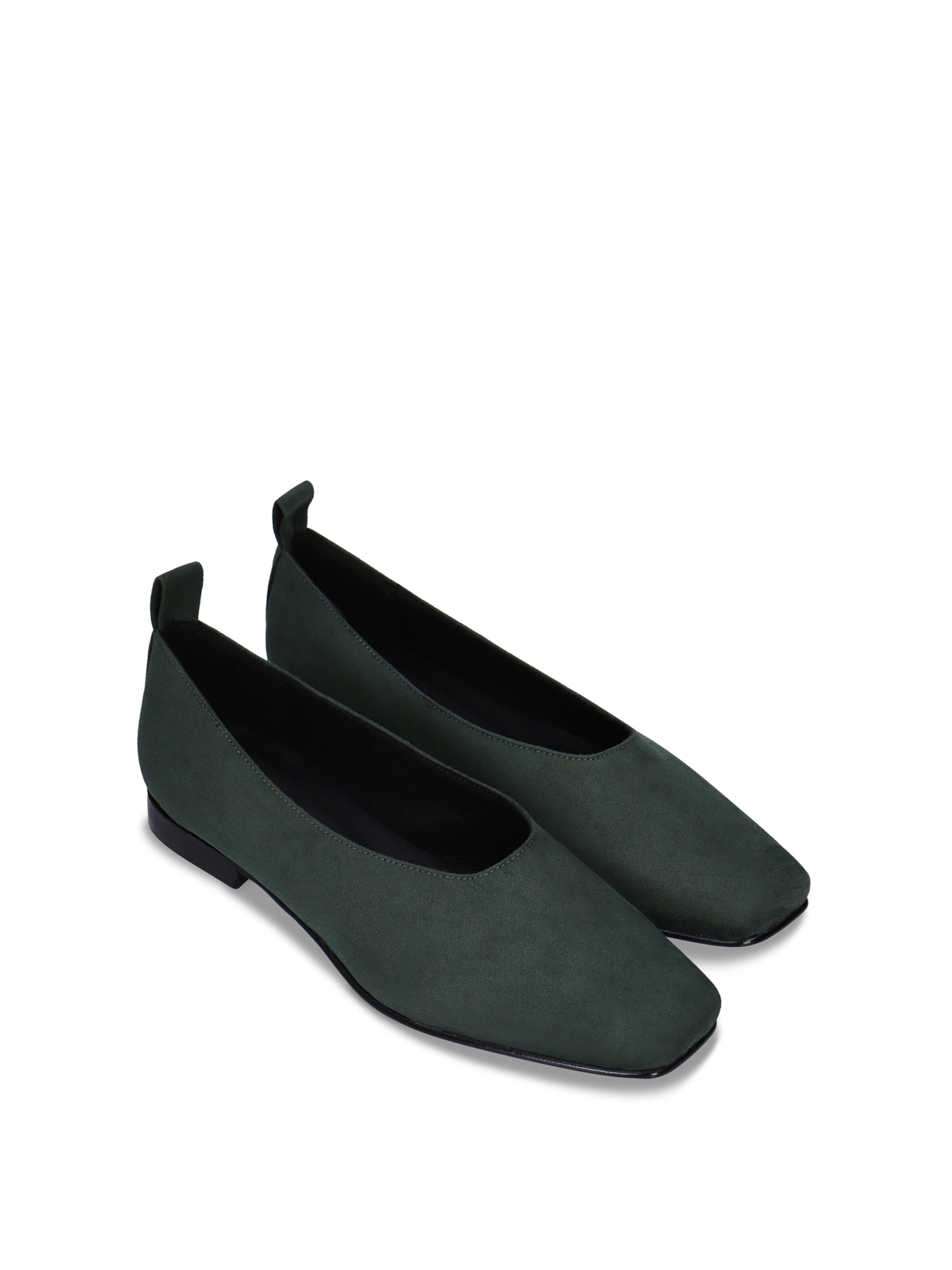 nae Vegan Shoes Ballerina 'Melita' in Grün