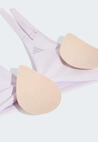 ADIDAS PERFORMANCE Low Support Αθλητικό σουτιέν 'Optime' σε λιλά