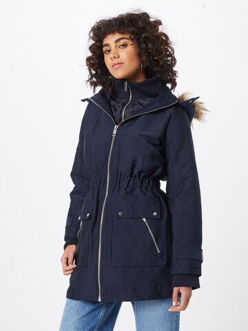 Warehouse Winter parka in Blue: front