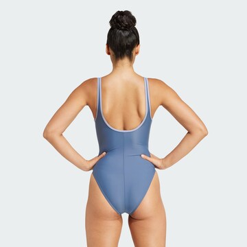 ADIDAS SPORTSWEAR Bralette Sports swimsuit in Blue
