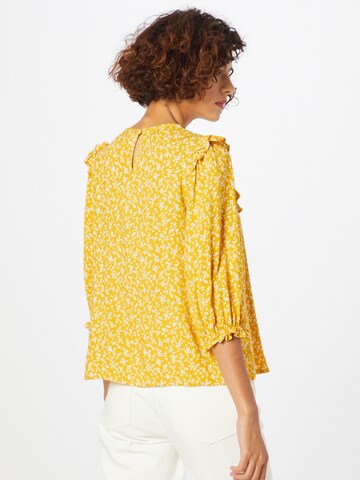 Camicia da donna 'BECCA' di NEW LOOK in giallo